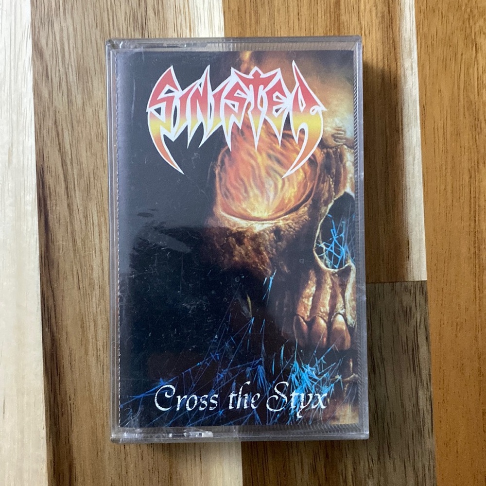 SINISTER - Cross The Styx 1992 Cassette ( Collectible) Nuclear Blast America